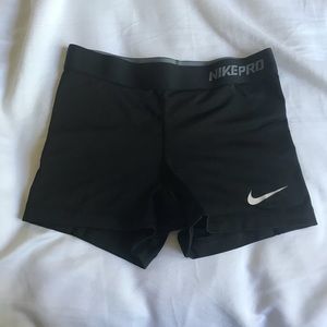 Nike Pro Black Spandex Shorts